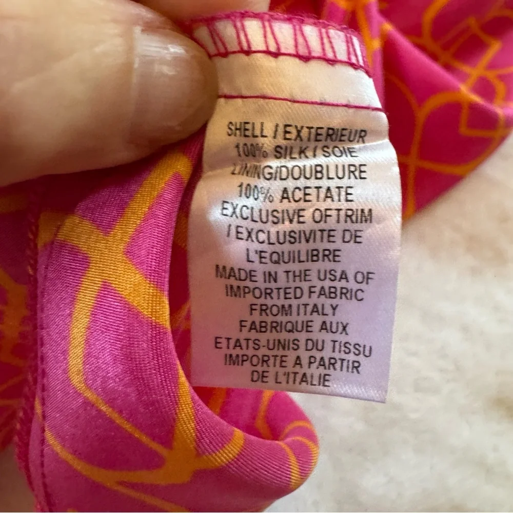 Milly Vibrant Pink Halter Maxi Dress EUC - Picture 8 of 8